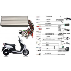 E-Bike & Scooter için 72V/  2000W Elektrikli Bisiklet Fırçasız Motor Hız Kontrol Cihazı