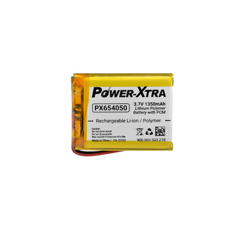 Power-Xtra PX654050 3.7V 1350 mAh Li-Polymer Pil (Devreli/1.5A)