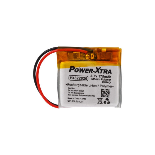 Power-Xtra PX322826 3.7V 175 Mah Li-Polymer Pil (Devreli/1.5A)