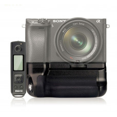 Sony A6500 için MeiKe MK-A6500 Pro Battery Grip + Zaman Ayarlı Kumanda